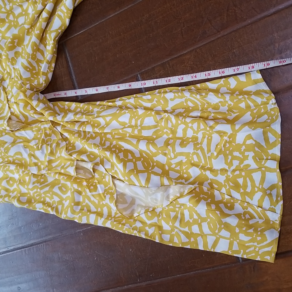 Maeve Anthropologie Goldenrod Spaghetti Strap Sleeveless Pant Jumpsuit Size 8 - Picture 7 of 10